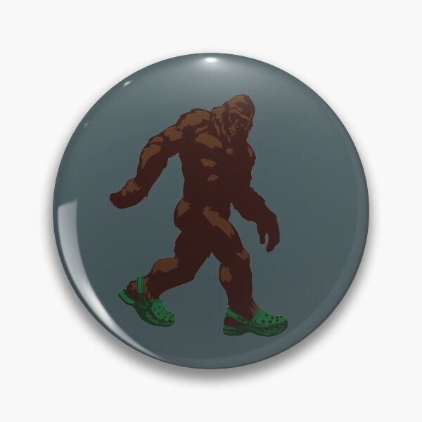 Item preview, Bigfoot Wearing Green Crocs designed and sold by ctkrstudio.