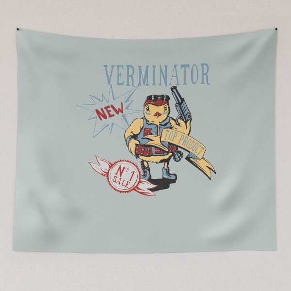 Item preview, New Verminator - Awesome verminator Gift designed and sold by Teenation9.