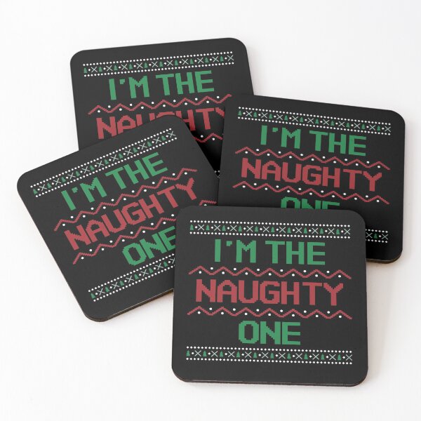 Item preview, I'm the Naughty One, Ugly Christmas sweater designed and sold by Spiritualish.