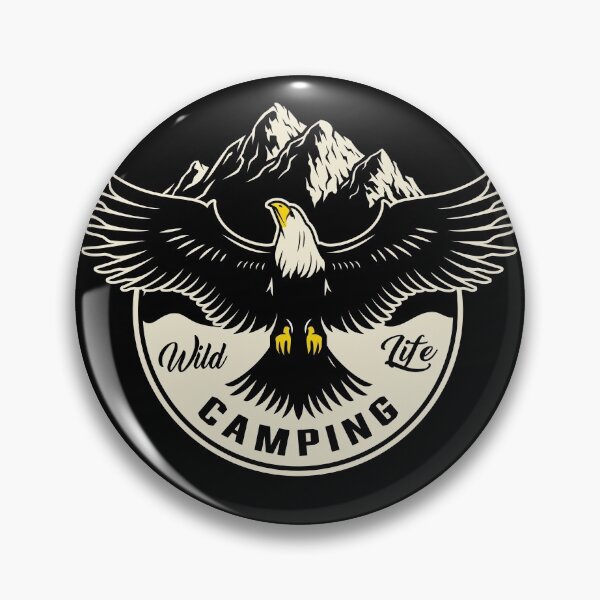 Item preview, Wild Life Camping - Eagle designed and sold by mouad naouiri.