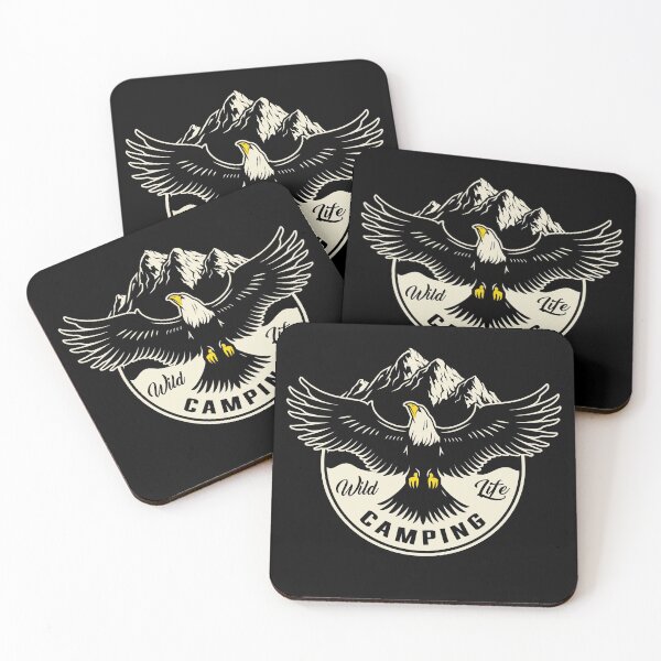 Item preview, Wild Life Camping - Eagle designed and sold by mouad naouiri.