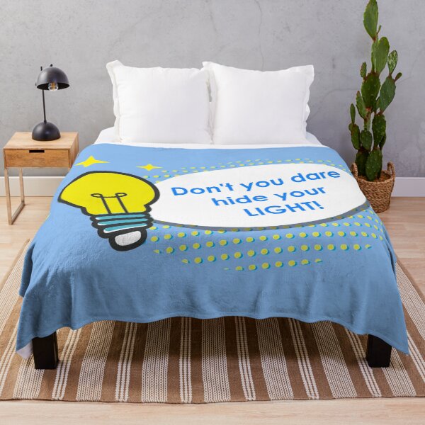 Item preview, Don 't You Dare Hide Your Light! Matthew 5:14 - Inspirational designed and sold by ittybittyowl.