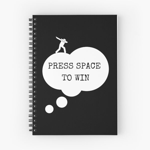 Item preview, PRESS SPACE TO WIN designed and sold by mind-illusions.