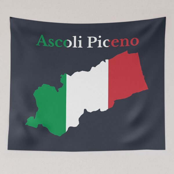 Item preview, Ascoli Piceno Province Map, Italy, Italian Province. designed and sold by marosharaf.