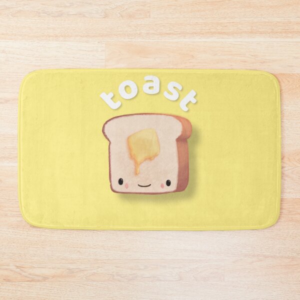 Item preview, Cute Happy Buttered Toast designed and sold by Nonshape.