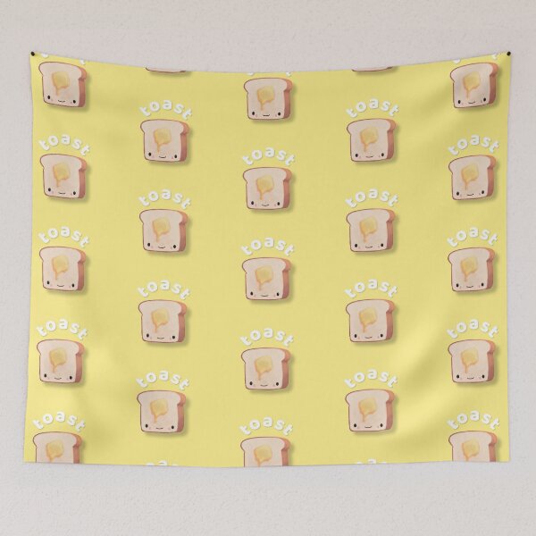 Item preview, Cute Happy Buttered Toast designed and sold by Nonshape.