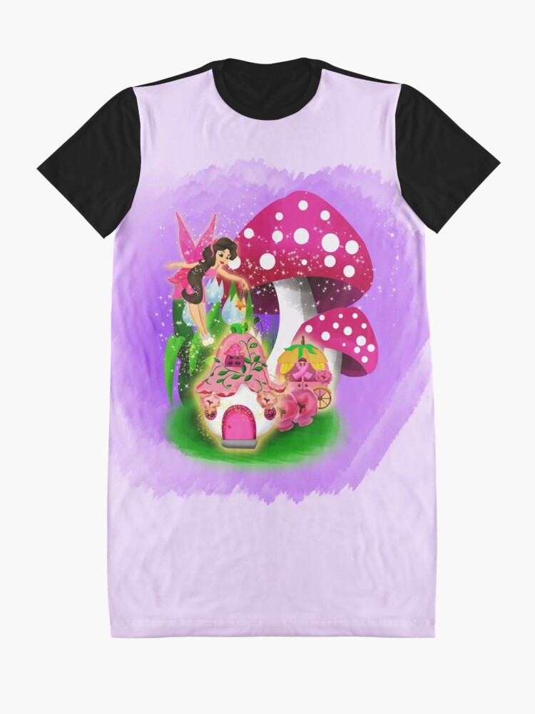 Alternate view of Meet Esperanza the Hope and Faith Fairy™ Graphic T-Shirt Dress