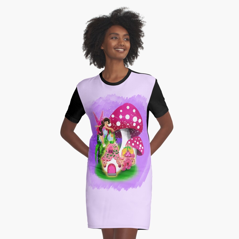 Meet Esperanza the Hope and Faith Fairy™ Graphic T-Shirt Dress