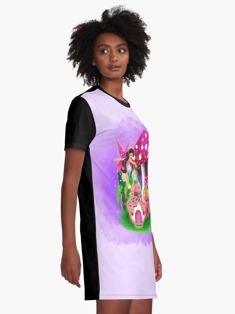Alternate view of Meet Esperanza the Hope and Faith Fairy™ Graphic T-Shirt Dress