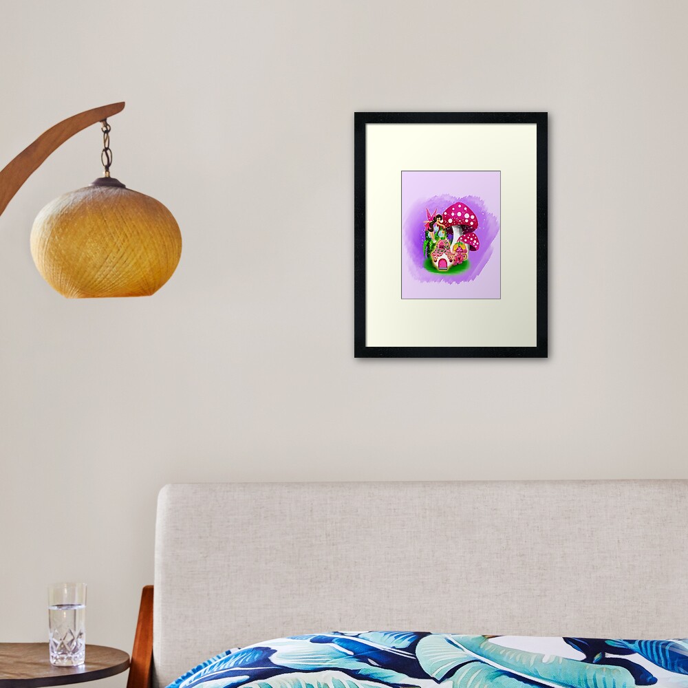 Meet Esperanza the Hope and Faith Fairy™ Framed Art Print