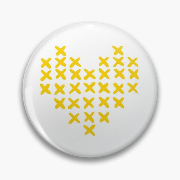 Item preview, Yellow in Heart Shape with Black Background designed and sold by MyArt23.