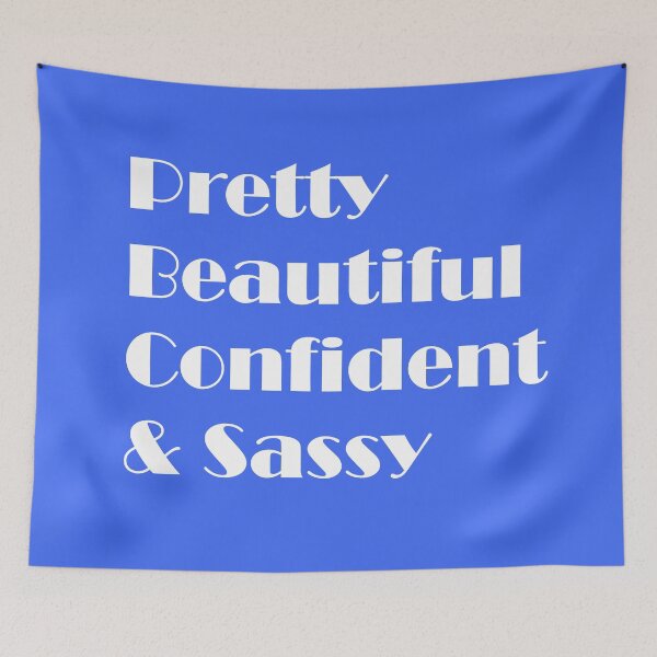 Item preview, Pretty, Beautiful, Confident & Sassy  designed and sold by ThingsByJoy.