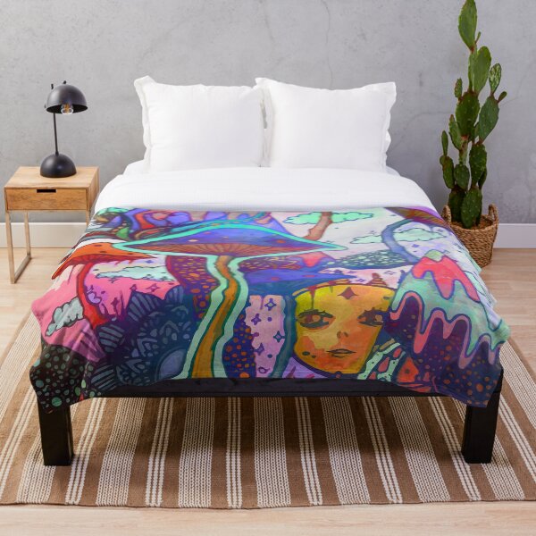 World of Dreams Throw Blanket