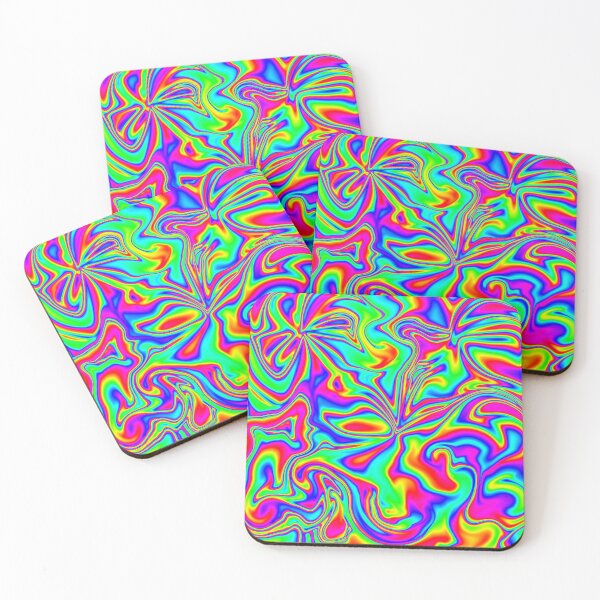 Item preview, Psychedelic Rainbow Marbleized Pattern  designed and sold by Deborah Camp.