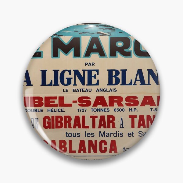 Artikelvorschau, Le Maroc retro poster entworfen und verkauft von CorasPosters.