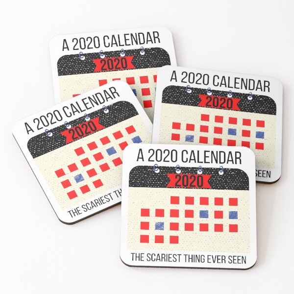 Item preview, A 2020 Calendar is the Scariest Thing Ever Seen designed and sold by Corrie Mick.
