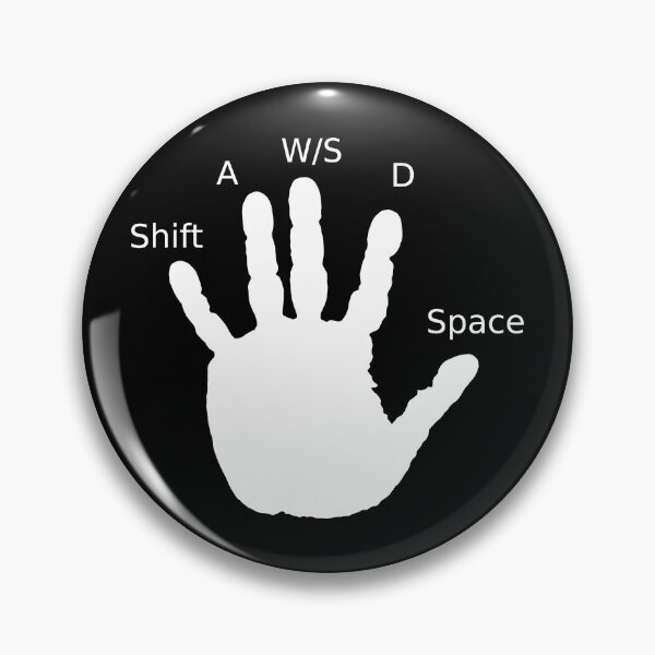Artikelvorschau, Gamer Hand; WASD entworfen und verkauft von Kreativista.