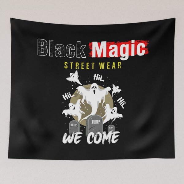 Item preview, Black Magic Street Wear Ghost Design designed and sold by darknessjeff86.