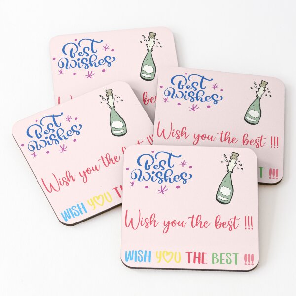 Item preview, Wish you the best, champagne sticker pack designed and sold by Soul  ArtLove.