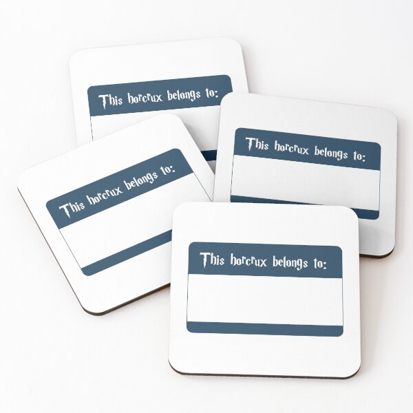 Item preview, This horcrux belongs to - Label- label- Blue- blue designed and sold by Just  Names.