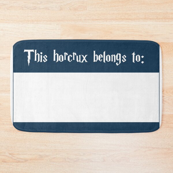 Item preview, This horcrux belongs to - Label- label- Blue- blue designed and sold by Just  Names.