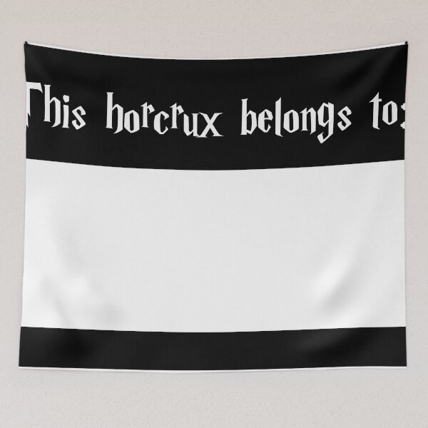 Item preview, This horcrux belongs to - tag -black designed and sold by Just  Names.