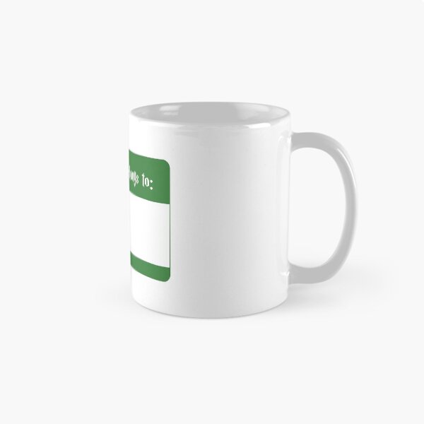 Item preview, This horcrux belongs to - Label / label- Green / Verde designed and sold by Just  Names.