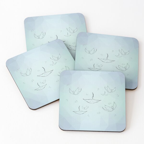 Item preview, Rays underwater ocean (pattern) designed and sold by frangipaniarts.