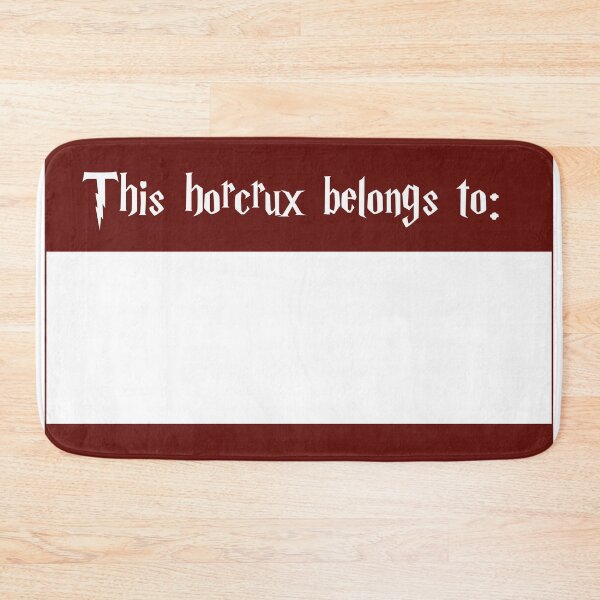 Item preview, This horcrux belongs to - Label / label- Red / Red designed and sold by Just  Names.