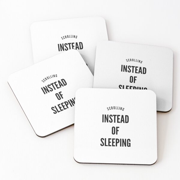 Item preview, Scrolling instead of sleeping  designed and sold by SerenityPax.