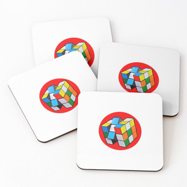 Item preview, Rubiks Cube Smart Game Puzzle Red designed and sold by noirty.