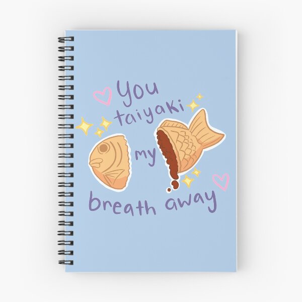 Artikelvorschau, Blaue Version - Du Taiyaki mein Atem weg! entworfen und verkauft von ArtandOctopuses.