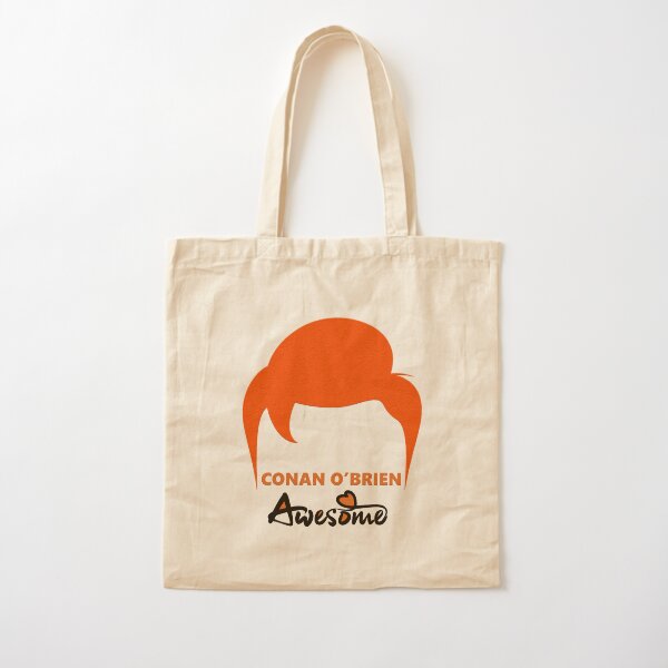 Conan O'Brien awesome Cotton Tote Bag