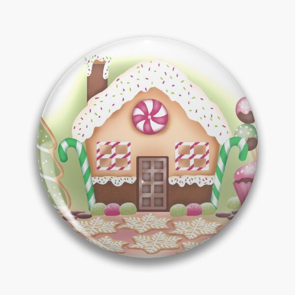 Artikelvorschau, Weihnachtsferien Ingwer Brot Haus süße Leckereien entworfen und verkauft von ArTeaCupcake.