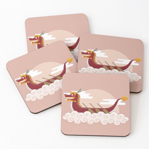 Item preview, Dragon Boat Chinese Festival Sport Cartoon Clouds designed and sold by noirty.