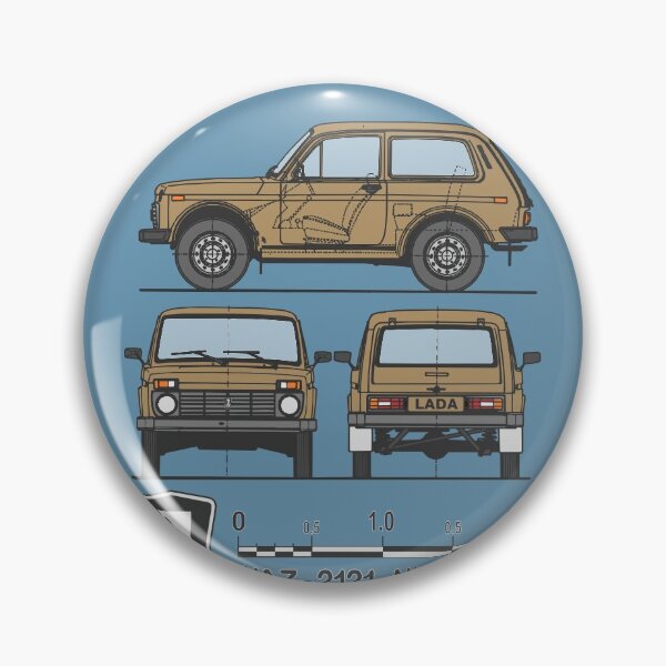 Item preview, Lada Niva (beige) designed and sold by Groenendijk.