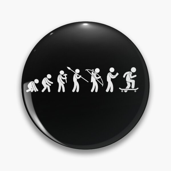 Item preview, Human Evolution to Skateboarding designed and sold by Six Deers.