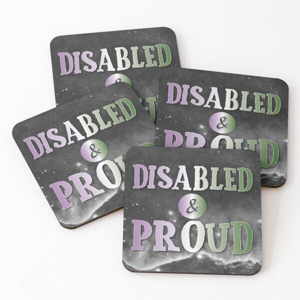 Item preview, Genderqueer: Disabled and Proud designed and sold by PrettySickArt.