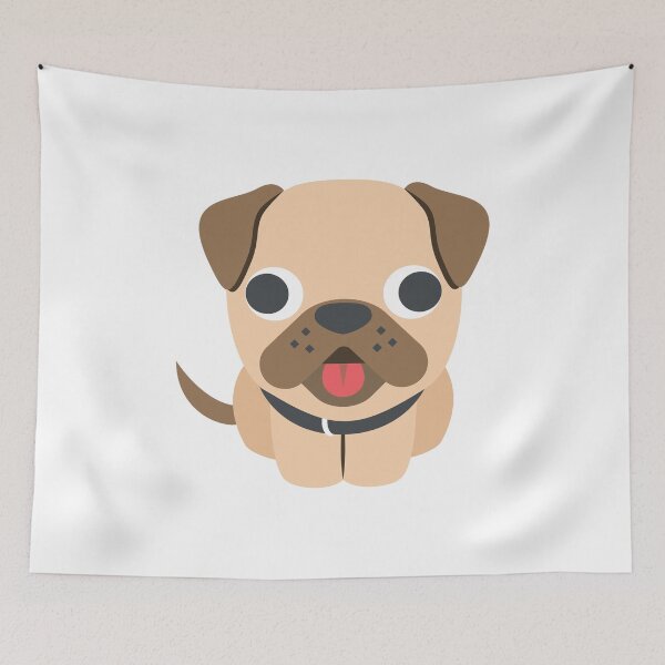 Item preview, Adorable Silly Dog Emoji Unisex T-Shirts designed and sold by ForceProfile.