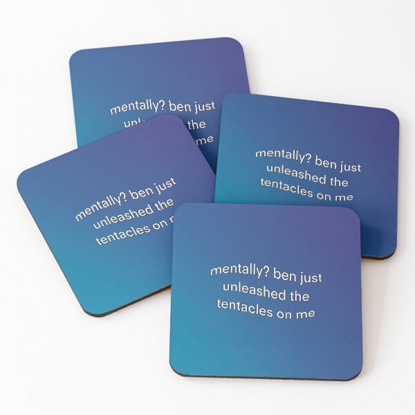 Item preview, mentally? ben just unleashed the tentacles designed and sold by dangerousfrog.
