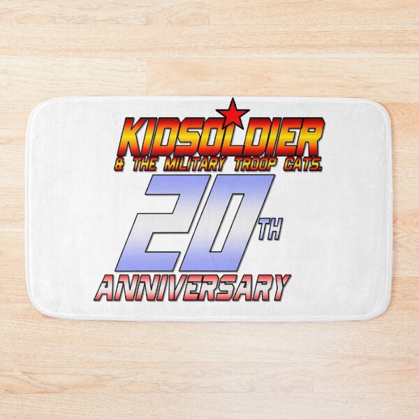 Item preview, Kid Soldier 20th Anniversary Logo designed and sold by TakeshiMedia.