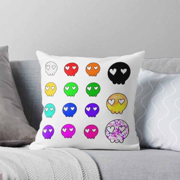 Item preview, Rainbow Skull Sticker Pack designed and sold by MaryAreWe.