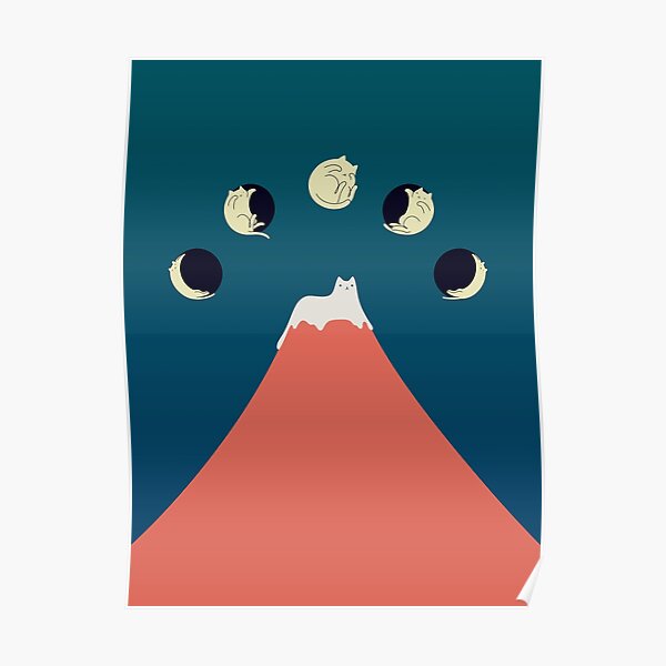 Cat Landscape 88 Poster
