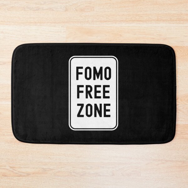 Item preview, FOMO FREE ZONE designed and sold by Cryptohaven.