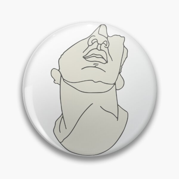 Item preview, Statue Bust designed and sold by MINES STICKERS.