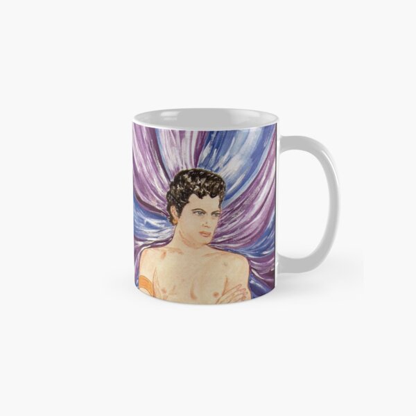 Tony in purple satin swirl Classic Mug