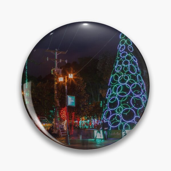 Item preview, Christmass Tree - LED Lights On Plaza Usaquen designed and sold by Mano Chandra Dhas.