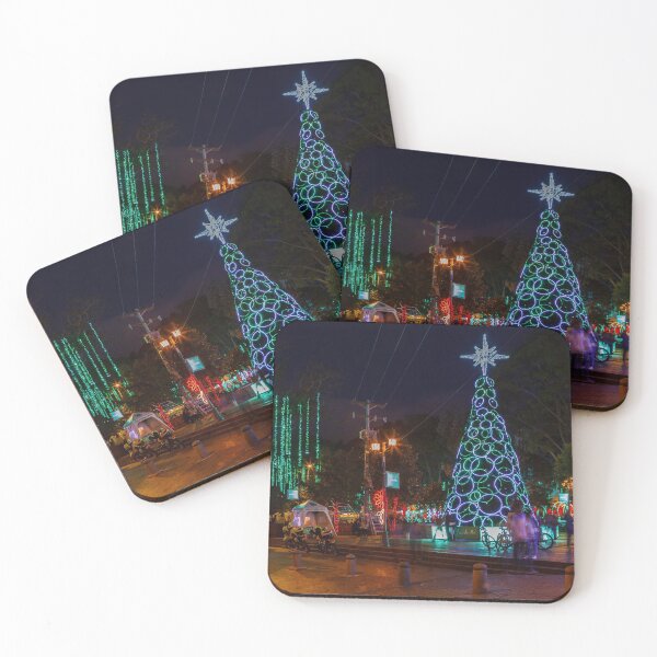 Item preview, Christmass Tree - LED Lights On Plaza Usaquen designed and sold by Mano Chandra Dhas.
