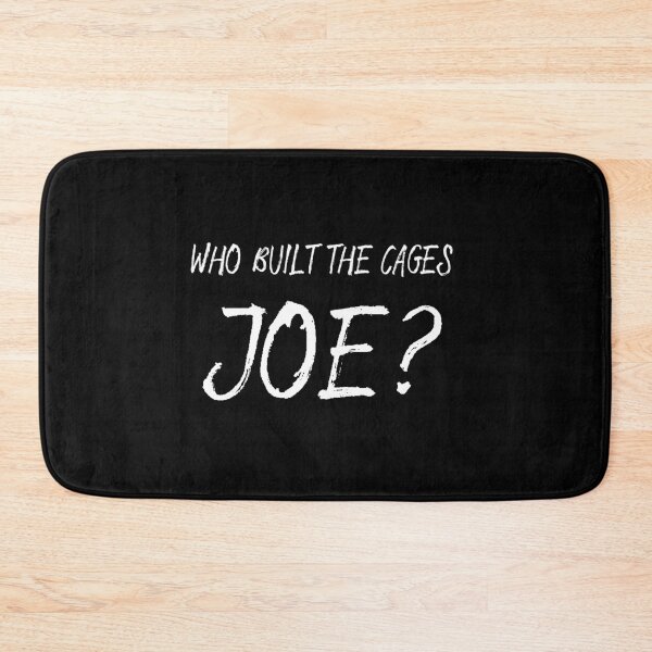 Item preview, Who Built The Cages, Joe? designed and sold by AnimaLovers.