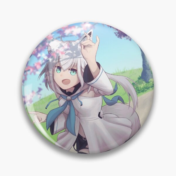 Item preview, Hololive Shirakami Fubuki Poster designed and sold by kevinza.